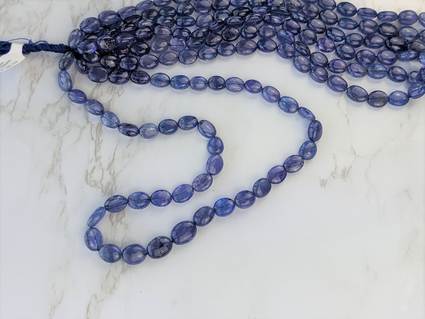 Blue Tanzanite 9x7mm Smooth Ovals