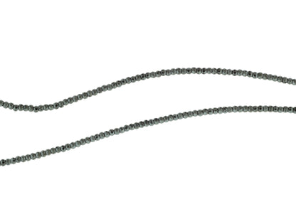 Gunmetal Hematite 3mm Faceted Rondelles