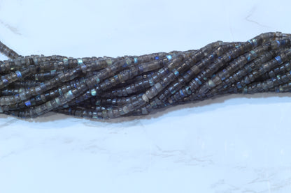Blue Labradorite 4.5mm Smooth Tires