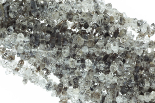 Dark Herkimer Diamond Quartz 3mm Freeform Chips