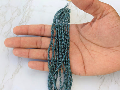 Blue Diamond 3.5mm Faceted Chips