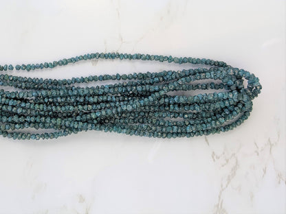 Blue Diamond 3.5mm Faceted Chips