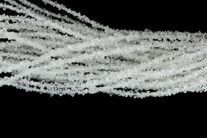 Clear Herkimer Diamond Quartz 3mm Freeform Chips