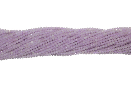 Lavender Amethyst 2.5mm Faceted Rounds