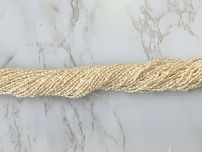 White Freshwater Pearl 4x2mm Biwa Sticks