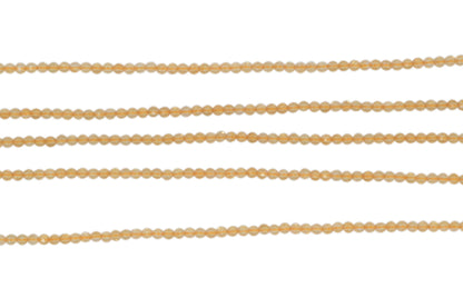 Citrine 2.5mm Faceted Rounds