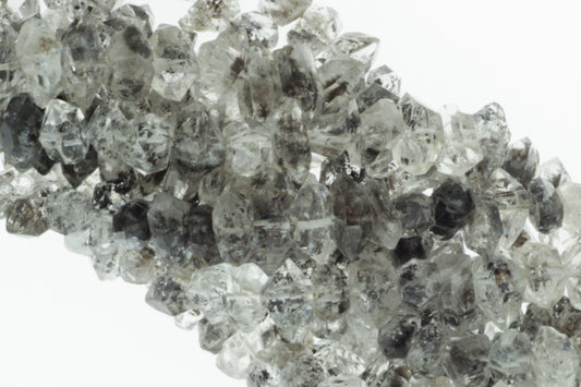 Dark Herkimer Diamond Quartz 7mm Freeform Chips
