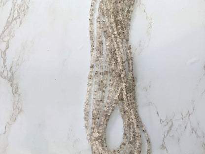 Herkimer Diamond Quartz 3mm Freeform Chips