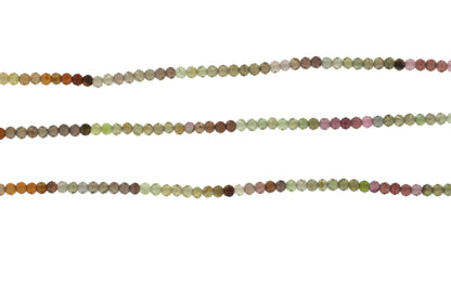 Tundra Sapphire 3.5mm Faceted Rondelles