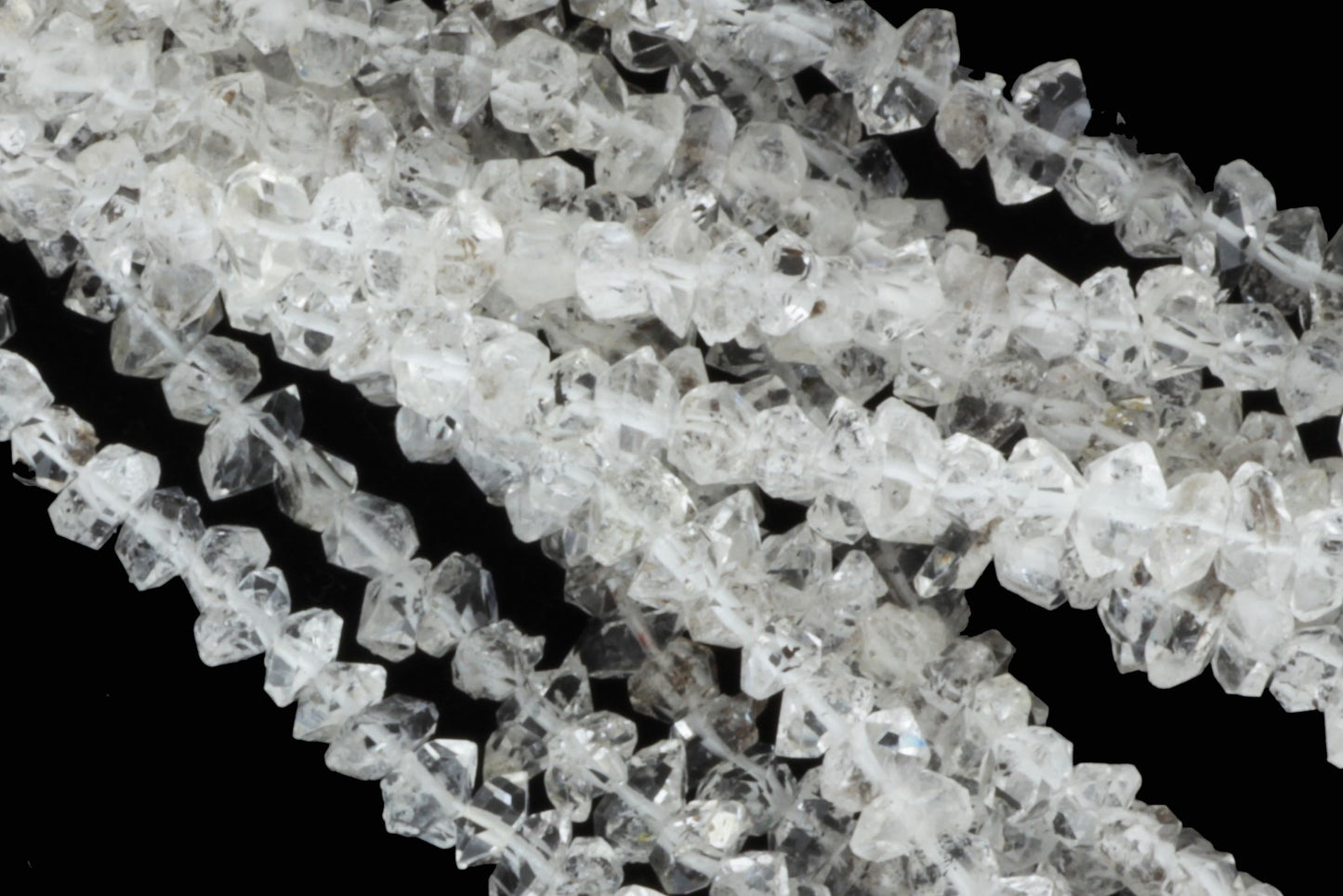 Clear Herkimer Diamond Quartz 5mm Freeform Chips