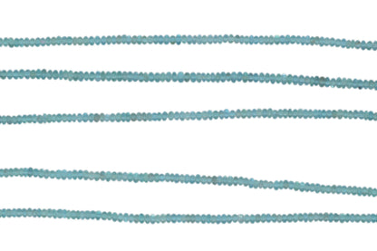 Apatite 3mm Smooth Rondelles