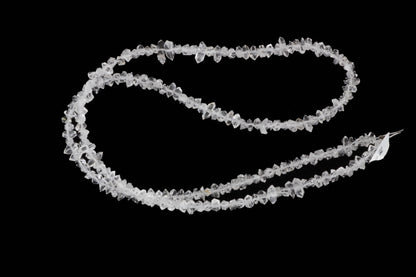 Clear Herkimer Diamond Quartz 3mm Freeform Chips