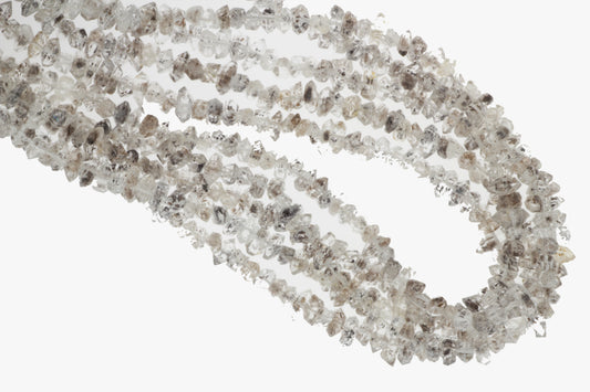 Dark Herkimer Diamond Quartz 5mm Freeform Chips