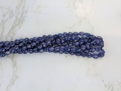 Blue Tanzanite 9x7mm Smooth Ovals