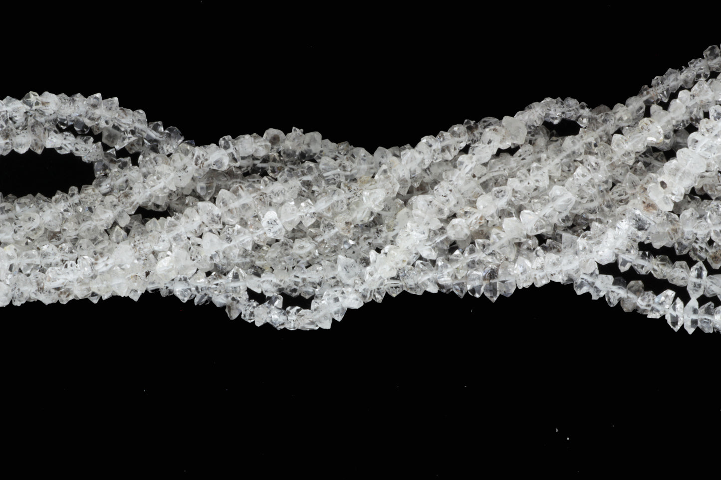 Clear Herkimer Diamond Quartz 5mm Freeform Chips