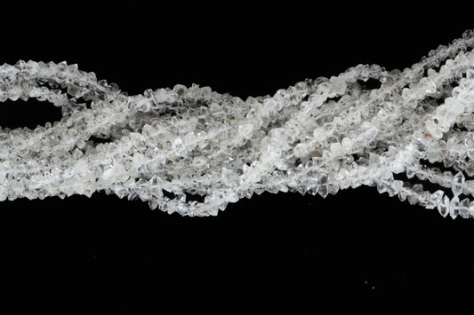 Clear Herkimer Diamond Quartz 5mm Freeform Chips