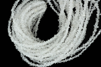 Clear Herkimer Diamond Quartz 3mm Freeform Chips