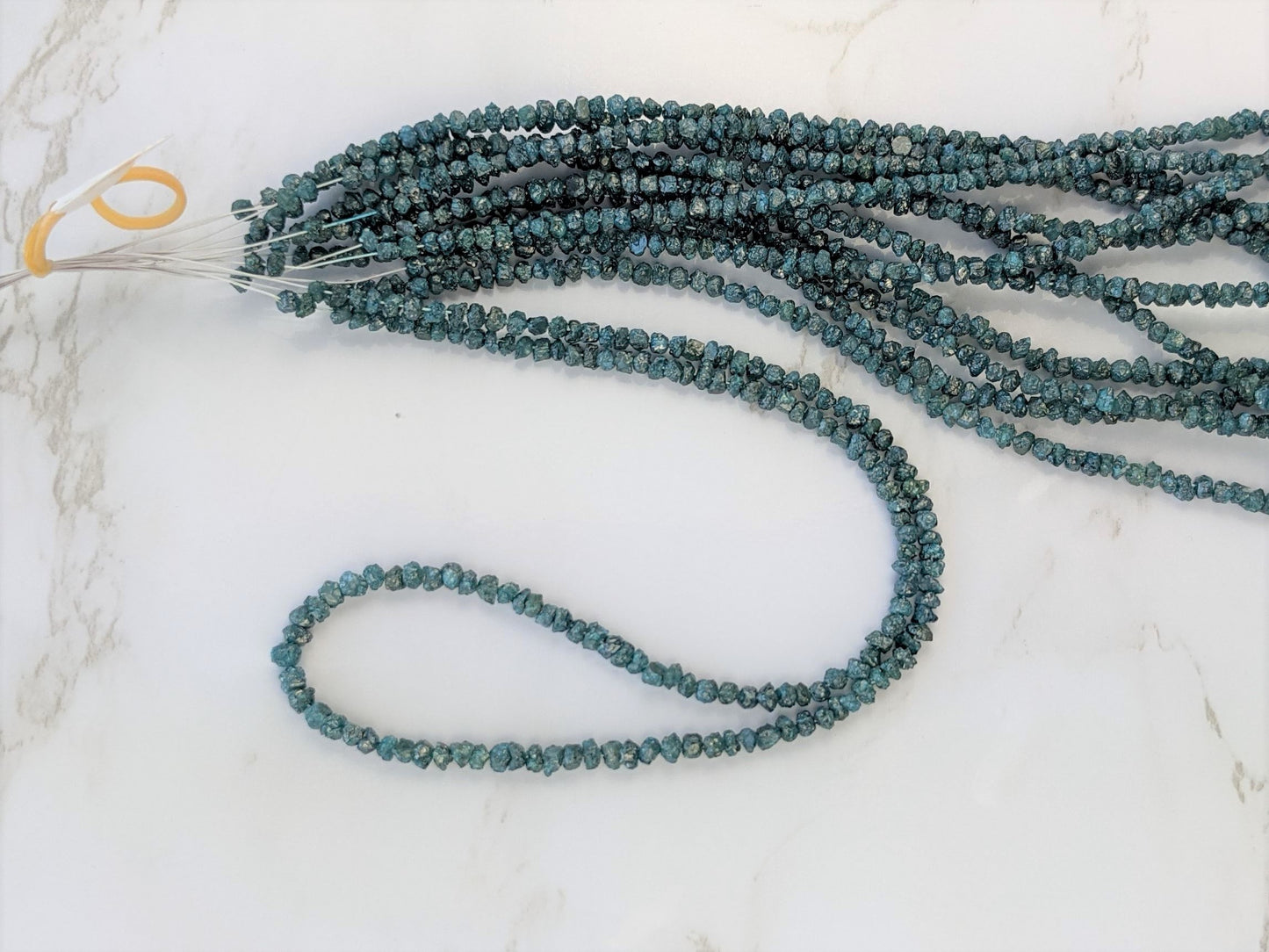 Blue Diamond 3.5mm Faceted Chips