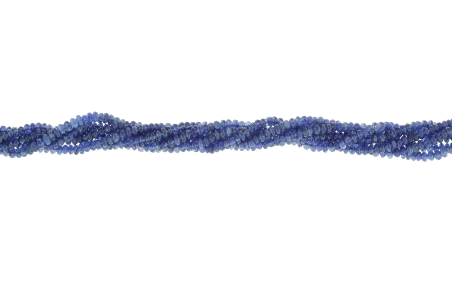 Cornflower Blue Sapphire 3mm Smooth Rondelles