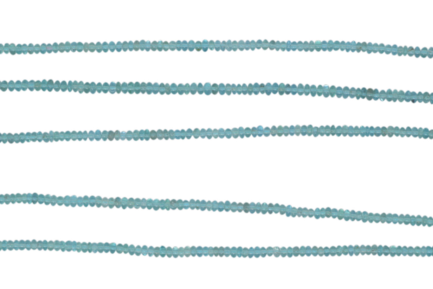 Apatite 3mm Smooth Rondelles