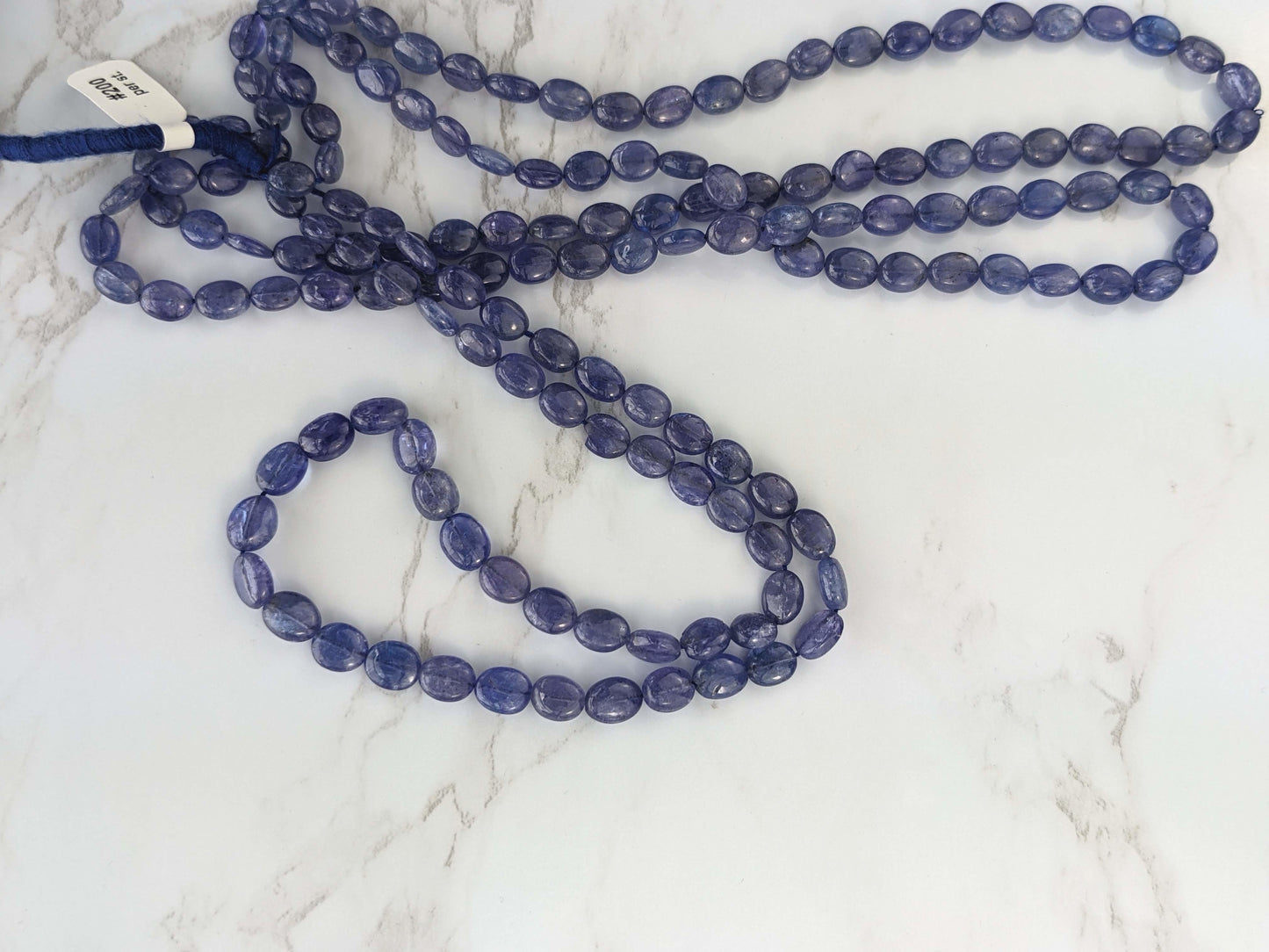 Blue Tanzanite 7x5mm Smooth Ovals