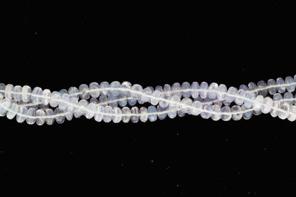 Ombre Lavendar Scorpiolite 6mm Smooth Rondelles