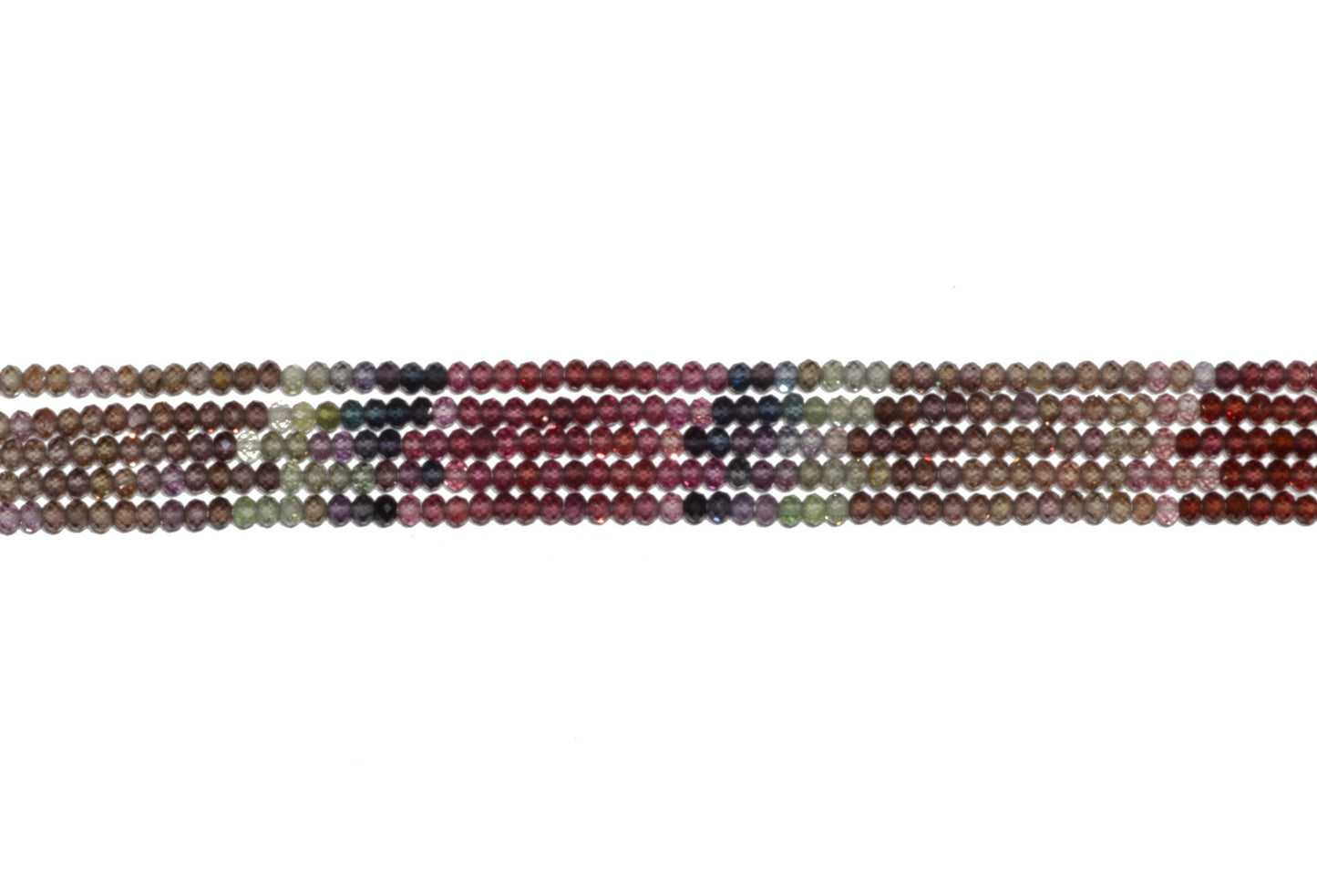 Tundra Sapphire 3mm Faceted Rondelles