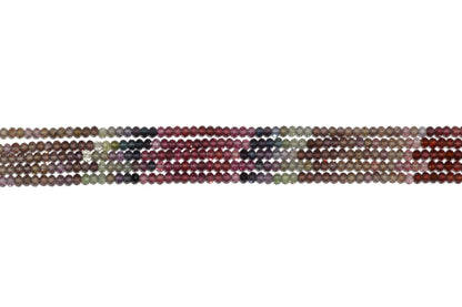 Tundra Sapphire 3mm Faceted Rondelles