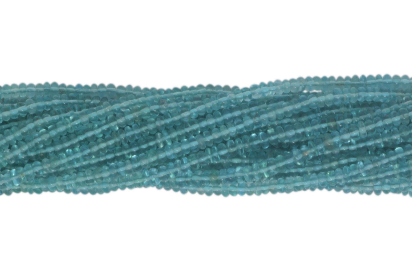 Apatite 3mm Smooth Rondelles