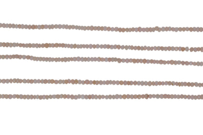 Light Pink Opal 3mm Faceted Rondelles