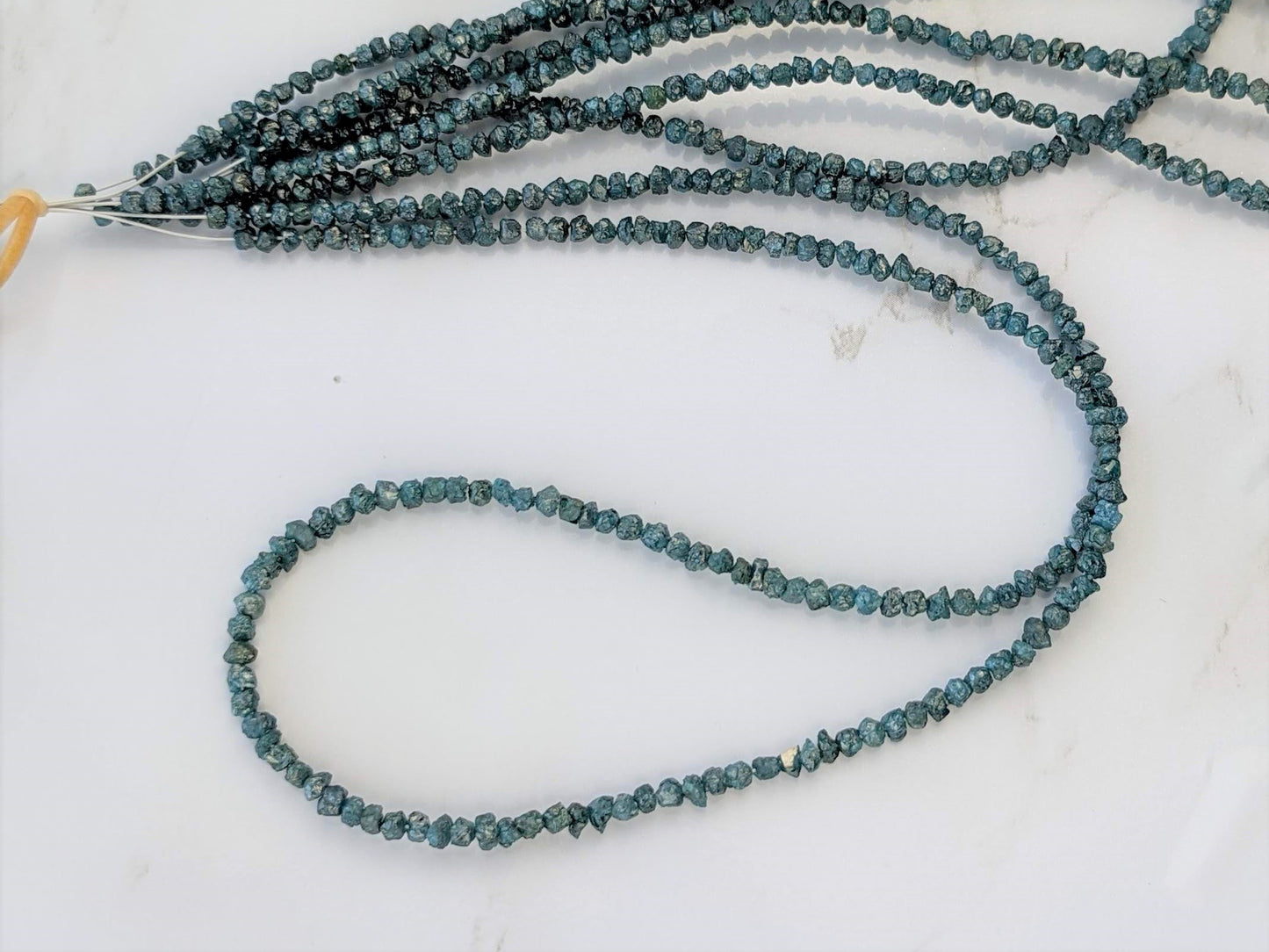 Blue Diamond 3mm Faceted Chips