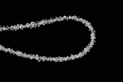Clear Herkimer Diamond Quartz 5mm Freeform Chips