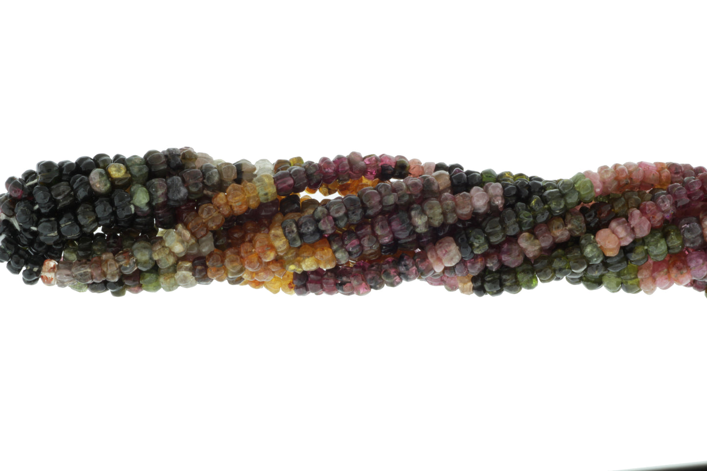 Watermelon Tourmaline 7mm Carved Melon