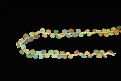 Ethiopian Opal 5mm Smooth Heart Shaped Briolettes