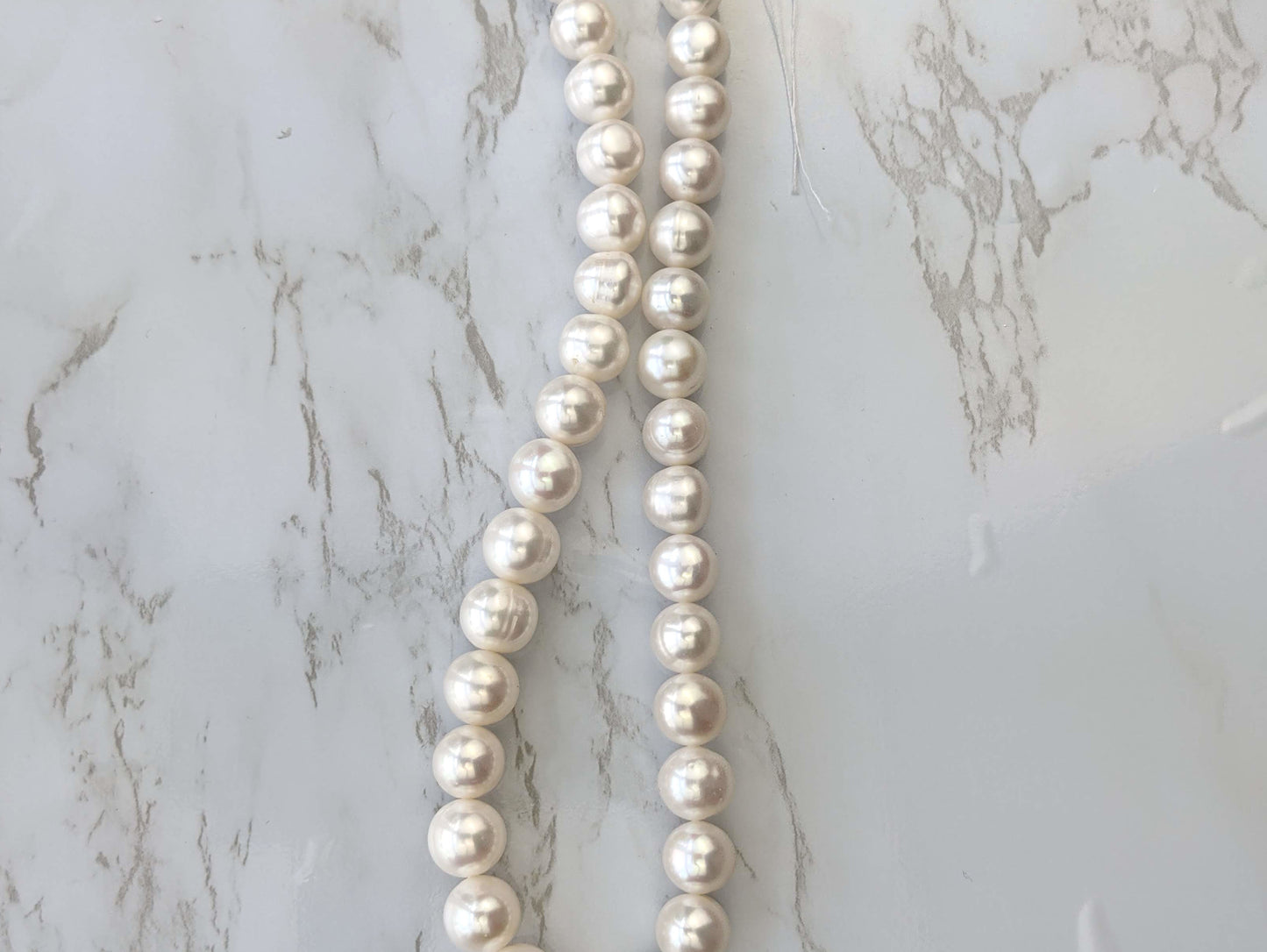 White Freshwater Pearl 11mm Baroque