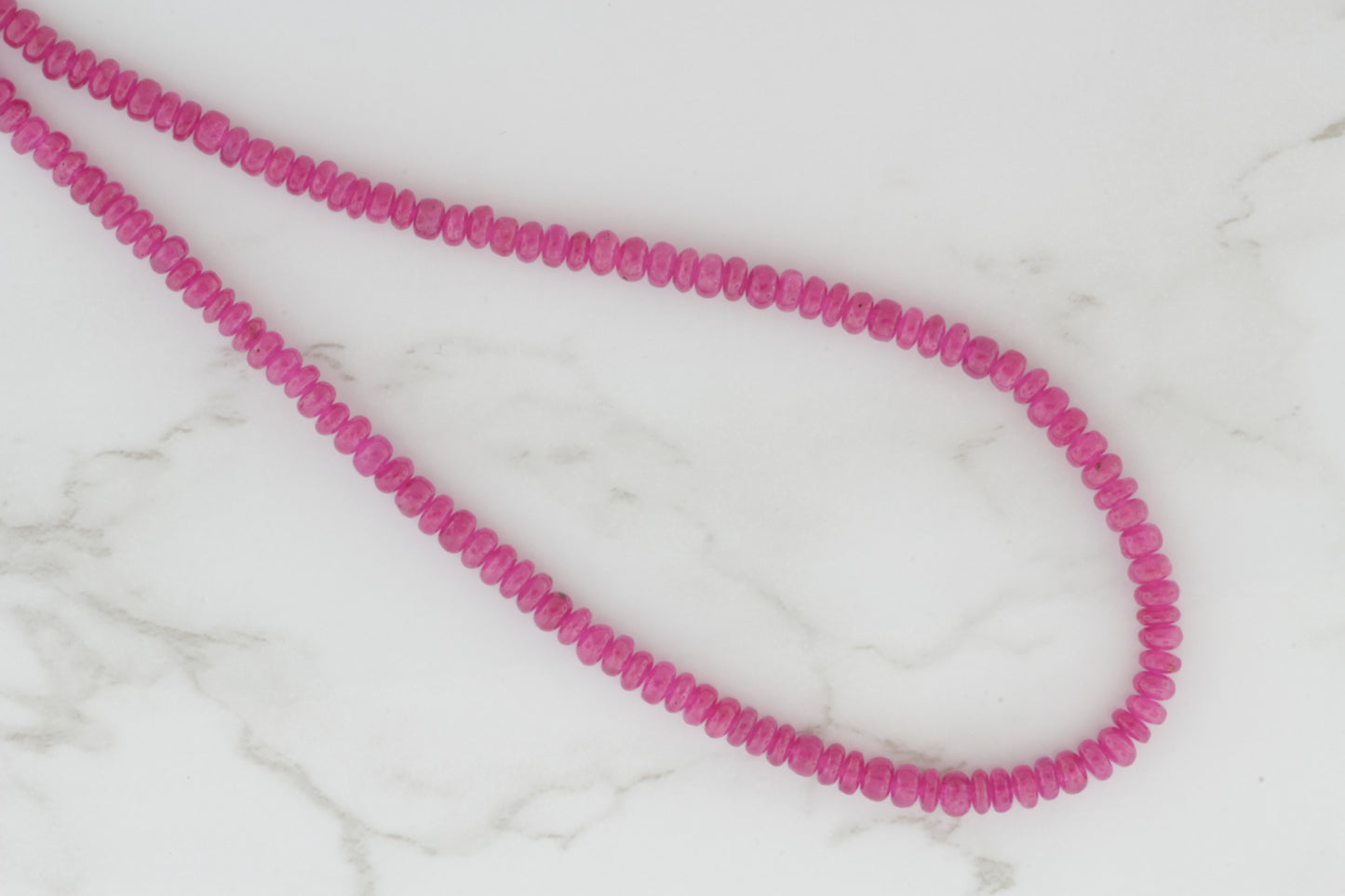 Pink Sapphire 3mm Smooth Rondelles