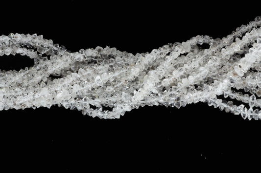 Clear Herkimer Diamond Quartz 6mm Freeform Chips