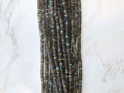 Blue Labradorite 6mm Smooth Tires