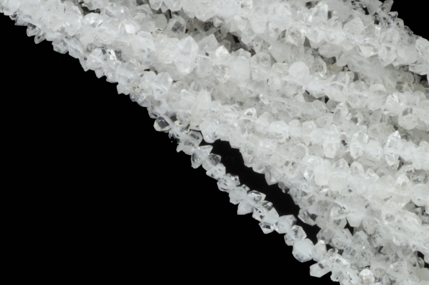 Clear Herkimer Diamond Quartz 3mm Freeform Chips