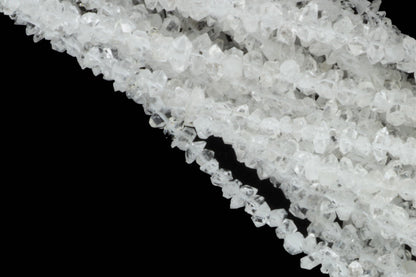 Clear Herkimer Diamond Quartz 3mm Freeform Chips