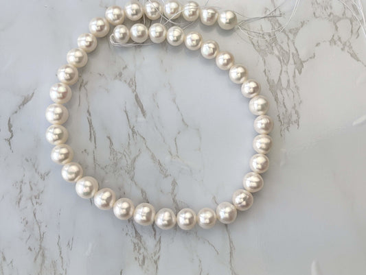 White Freshwater Pearl 11mm Baroque