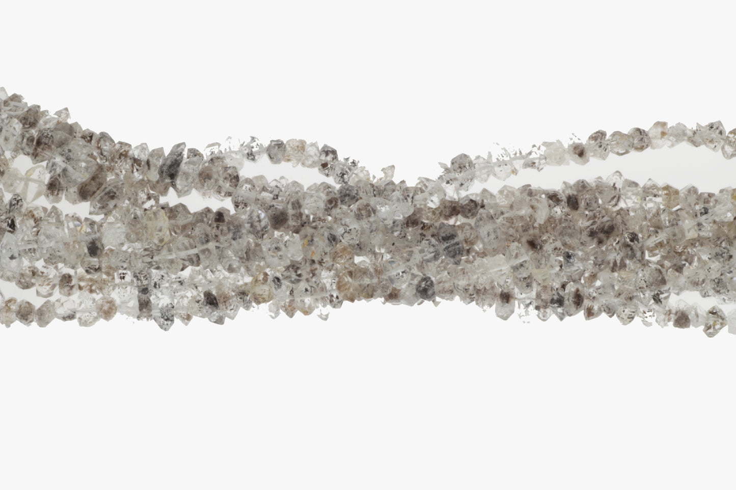 Dark Herkimer Diamond Quartz 5mm Freeform Chips