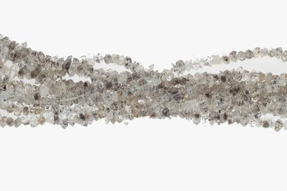 Dark Herkimer Diamond Quartz 5mm Freeform Chips