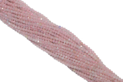 Morganite 2mm Faceted Rounds