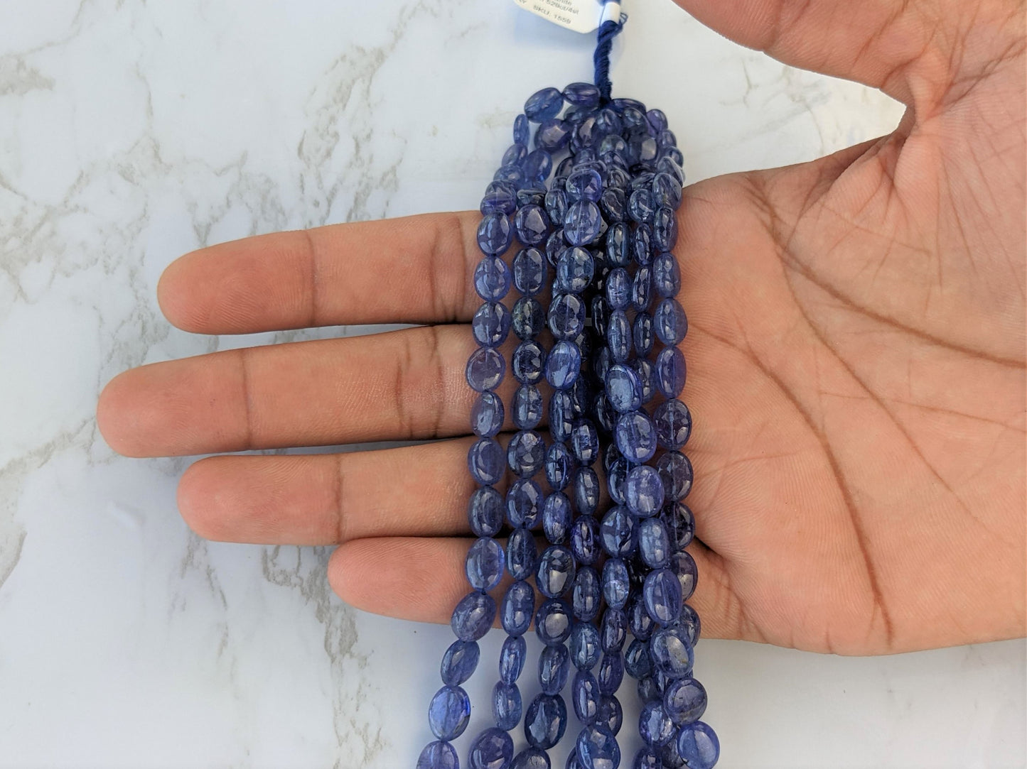Blue Tanzanite 9x7mm Smooth Ovals
