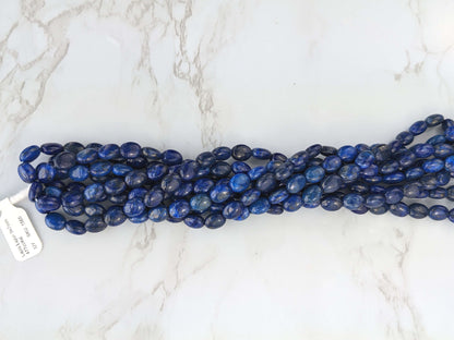 Royal Blue Lapis Lazuli 9x7mm Smooth Ovals