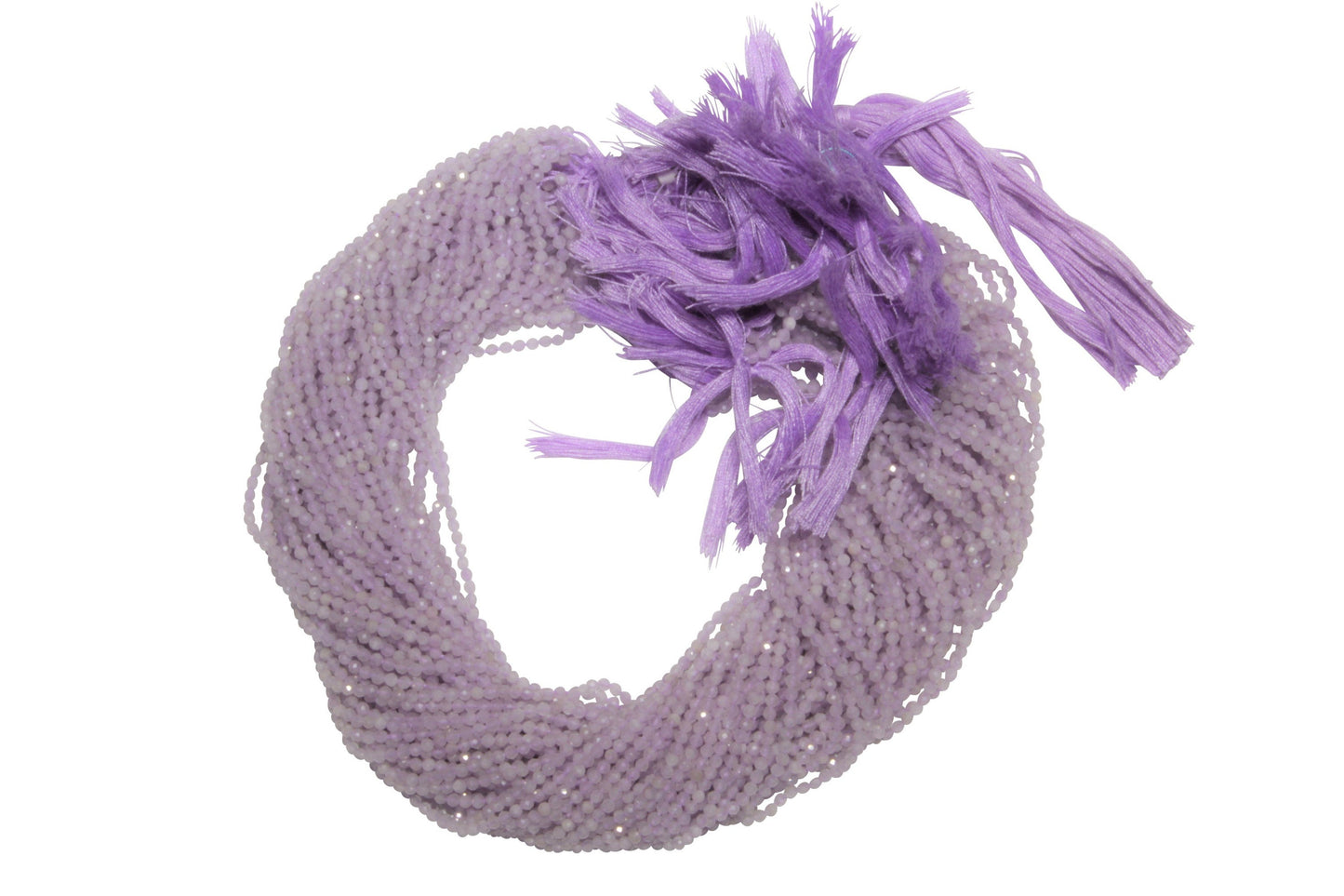 Lavender Amethyst 2.5mm Faceted Rounds