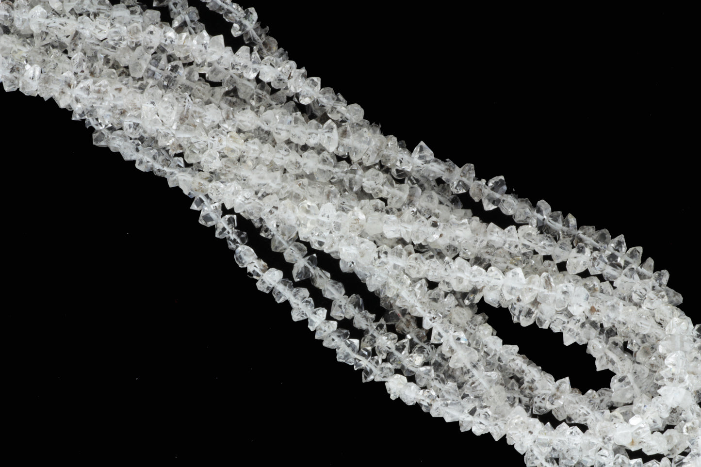 Clear Herkimer Diamond Quartz 6mm Freeform Chips
