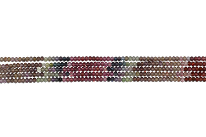 Tundra Sapphire 4mm Faceted Rondelles