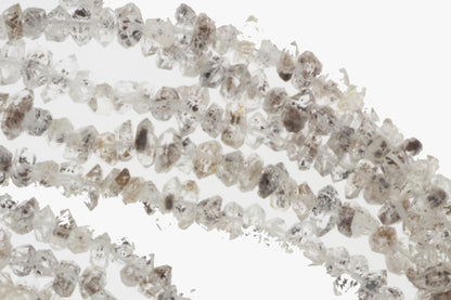 Dark Herkimer Diamond Quartz 5mm Freeform Chips